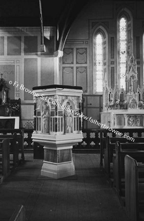 INTERIOR OF CHURCH